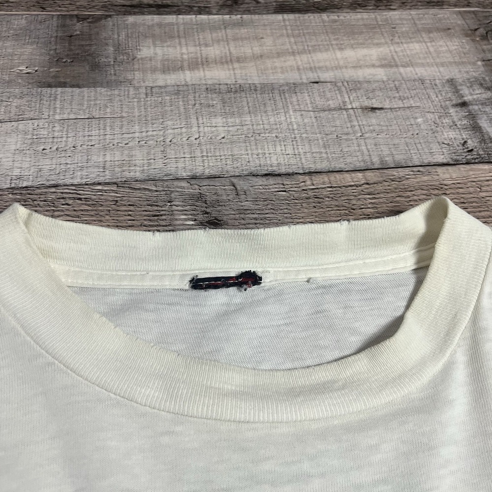 No Fear Shirt Size Large White Vintage 90s Losing Is Not An Option Grunge Punk - Picture 7 of 15